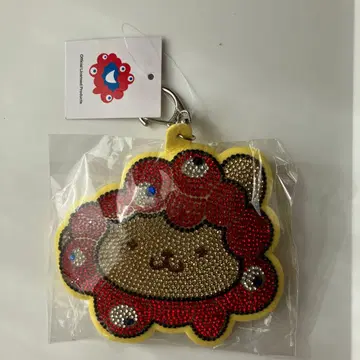 오사카 간사이 만박 EXPO2025 폼폼푸딩 반짝반짝 가죽 키링