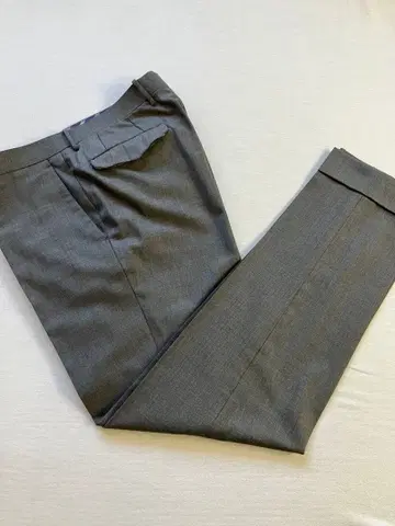 3-5회 착용 오리히카 85 L 차콜 그레이 슬랙스 수트 컴퍼니