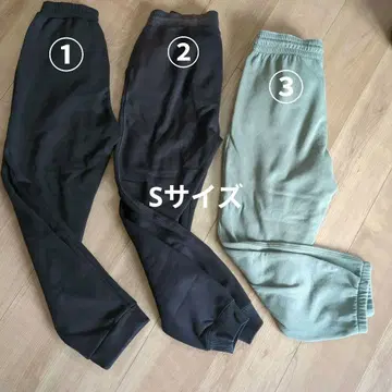 중고 UNIQLO 외 보아 & 기모 팬츠 3장 세트 S 사이즈