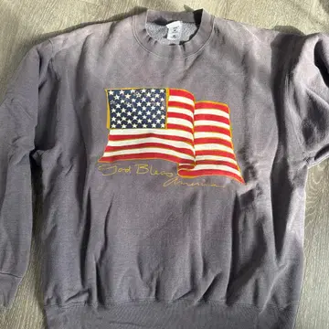 Fruit of the Loom XL 미국 국기 맨투맨