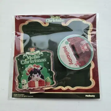 mellojoy 크리스마스 아크릴 스탠드 스탬프