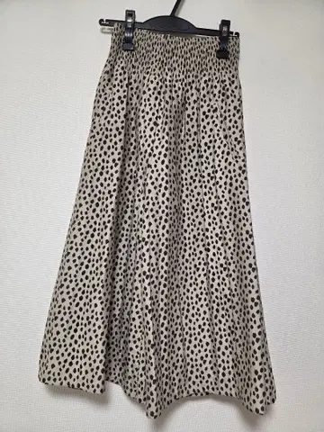 BEARDSLEY 레오파드 큐롯 스커트 F 사이즈
