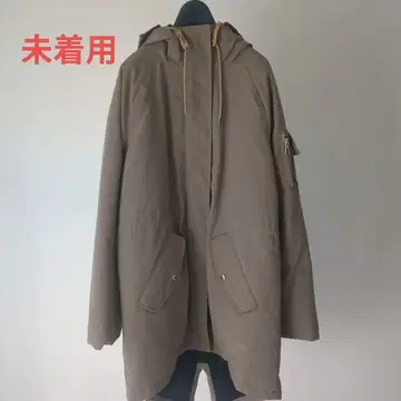 Cape Heights 후드 부착 브라운 다운 자켓