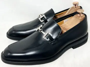 새상품급 일본제 REGAL사 LOYD&HAIG 26EEE 가죽 로퍼 블랙