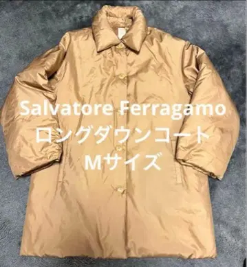 Salvatore Ferragamo 롱 다운 코트 M 사이즈