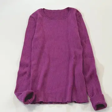 스픽 앤 스팬 리브 니트 크루넥 풀오버 긴팔 예쁜 컬러