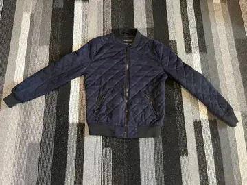ZARA MAN 네이비 퀼팅 자켓 L 사이즈