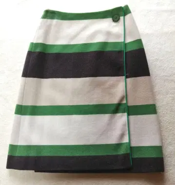 BLUE LABEL 미라 쇼 스트라이프 타이트 스커트