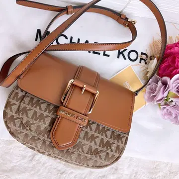 새상품급 MICHAEL KORS 마이클코어스 숄더백 브라운 MK
