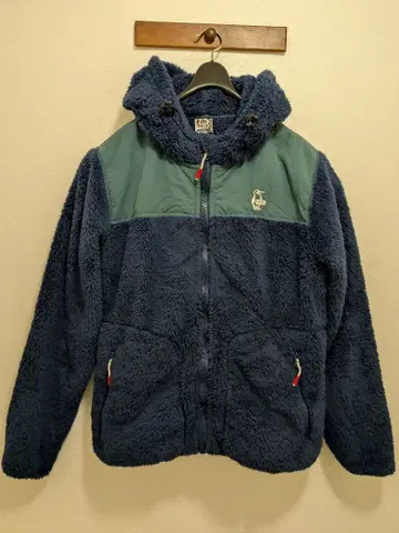 참스 엘모 플리스 지퍼 후드티 여성용