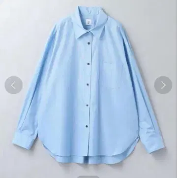 roku 6 셔츠 블라우스 블루 스트라이프