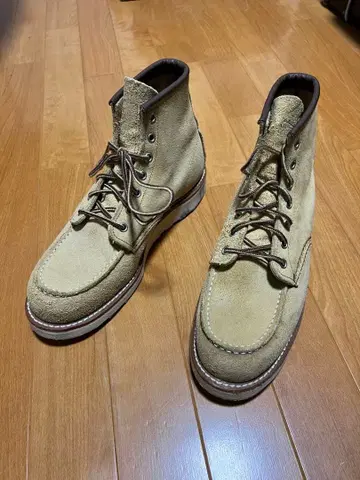 RED WING 8833 8.5D/26.5cm 스웨이드 USA 베이지