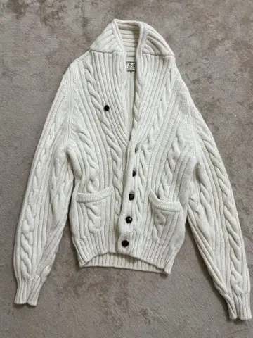 WILLIAM LOCKIE 니트 가디건 34 윌리엄 로키