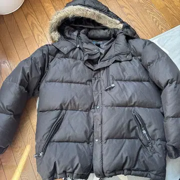 다운 자켓 블랙 L JUNGLE STORM 정글스톰