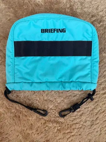 BRIEFING 터콰이즈 골프헤드커버 아이언용 한정판