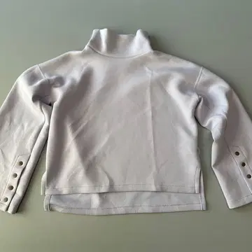 라이트 퍼플 하이넥 맨투맨 F 사이즈