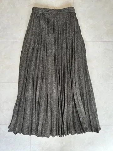 COCODEAL 플리츠 스커트 롱