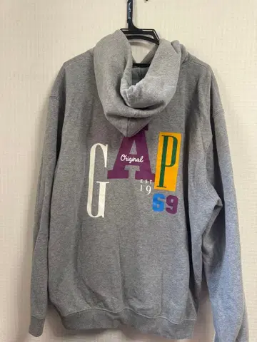 GAP 그레이 후드티