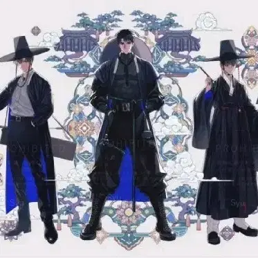 저승사자 현무1팀 아크릴스탠드 3종 일괄