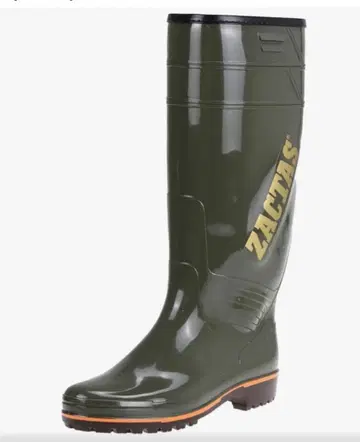 [ 미사용 ] 방한 더 클래스 장화 카키