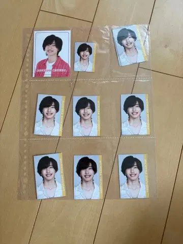 나니와단시 미치에다 슌스케 포토카드 골판지 묶음 판매 85장