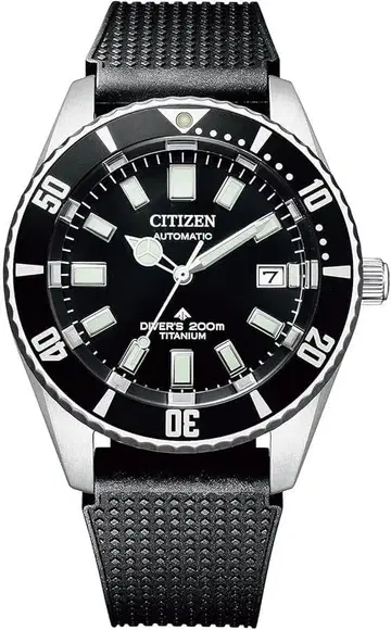 CITIZEN 자동 와인딩 다이버 워치 NB6021-17E