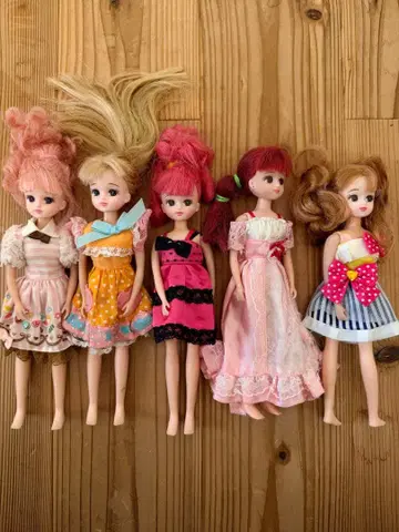 리카짱 인형 5체 세트