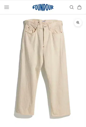 25aw FOUNDOUR//DENIM WORK PANTS LE