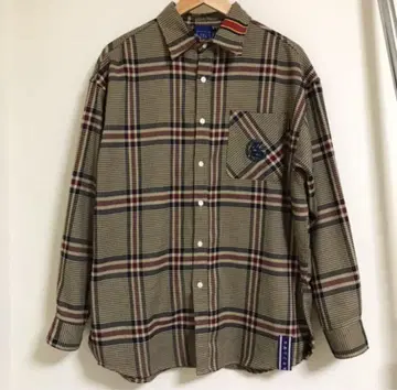 ROMANTICCROWN 긴팔 체크 셔츠