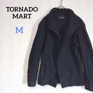 토네이도 마트 크레이프 러셀 스탠드 자켓 주름감 테일러드
