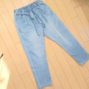 HALHAM 라이트 블루 루즈핏 데님 팬츠 S 사이즈