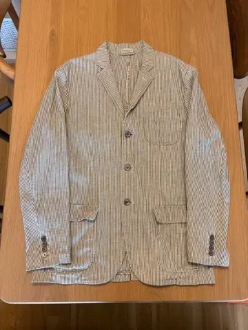 스트라이프 캐주얼 자켓 RL RUGBY 일본 국내 미출시, vintage