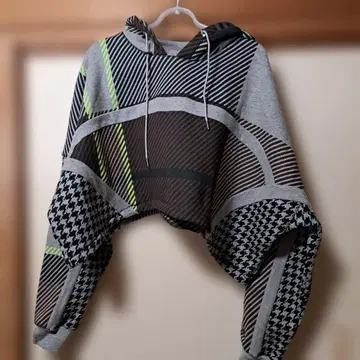 adidas IVY PARK 크롭 후드티 XS