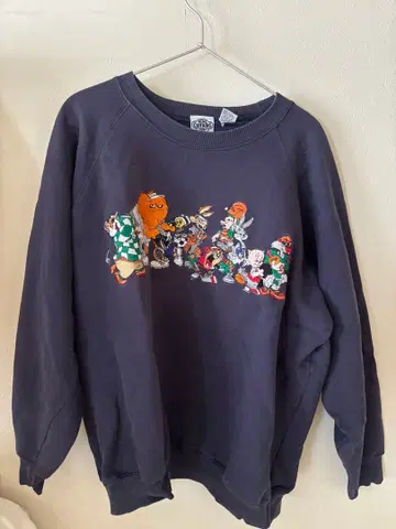 90s 루니툰 맨투맨 트레이닝복