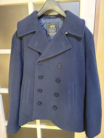 ALPHA INDUSTRIES 울 코트 US S 사이즈