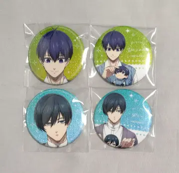 블루 록 마루이 유라쿠초 다코 시리즈 키라키라 캔뱃지 이사기 린