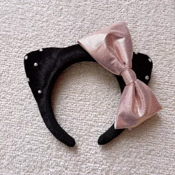 USJ 머리띠 키티 블랙