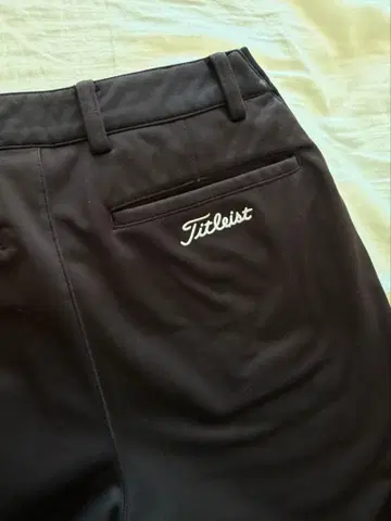 타이틀리스트 블랙 타이틀리스트 골프 팬츠 S