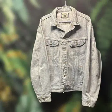 Lee G XL 빅 실루엣 빅 루즈 라이트 블루 90s 구제 의류