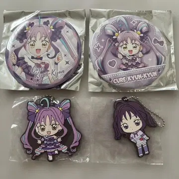 캐릭터 캔뱃지 아크릴 키링 세트