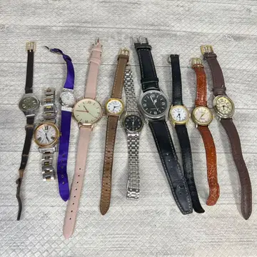 고장난 시계 10개 묶음 관리번호 109 세이코 시티즌 등