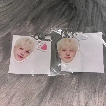 TREASURE 정환 얼굴 아크링 키링 희애 세트