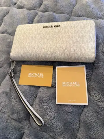 MICHAEL KORS 장지갑 화이트