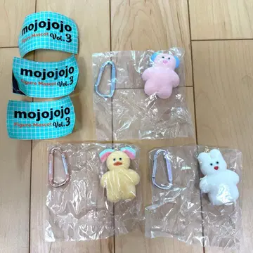 mojojo 피규어 마스코트 3체 세트