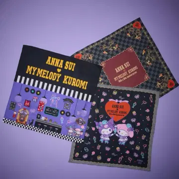 마이멜로디 쿠로미 XANNA SUI 콜라보 손수건