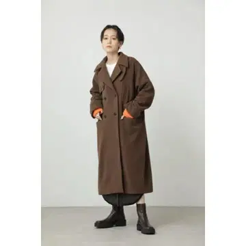 ROSEBUD 3way 스탠드 코트 브라운 롱 코트