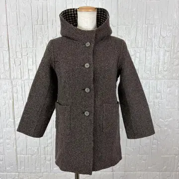 [ 새상품급 ] 릴리안 뷰티 울 100% 코트 귀여운 디자인 [ c7 ]