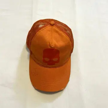 hydrogen archive y2k grunge orange cap