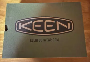 KEEN 킨 하우저 슬립온 레드 계열 미사용 새상품 24cm 박스 있음