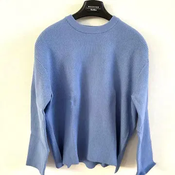 미사용 새상품 미라 오웬 리브 니트